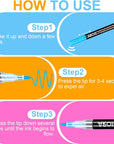 36 Pack Acrylic Paint Pens——Writing on Any Material, Rock, Ceramics, Glass, Wood and More, Used for DIY Craft.