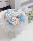 Artificial Knitting Flowers Bouquet