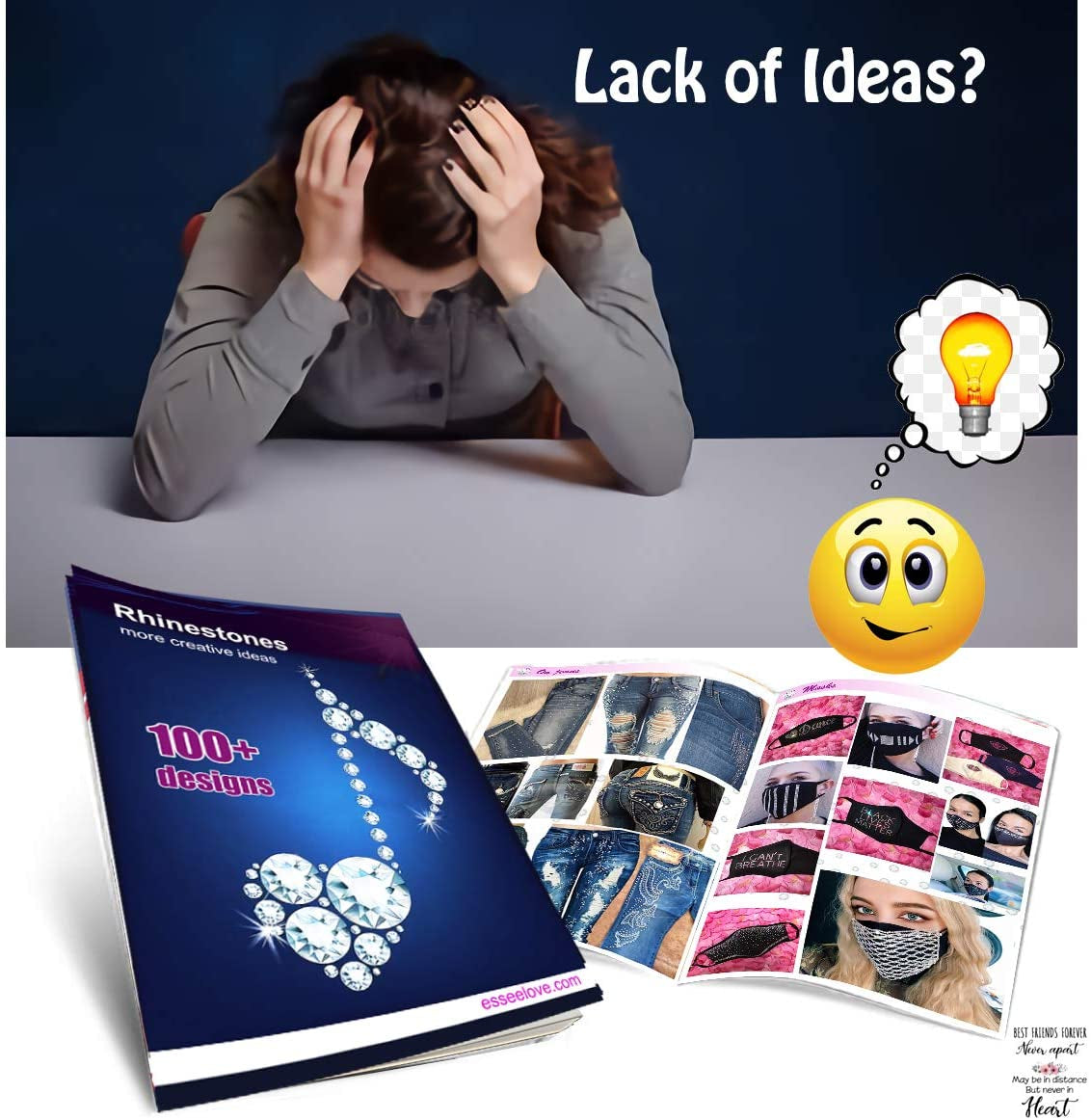 Hotfix Applicator, DIY Hot Fix Rhinestone Setter, Hot Fixed Wand Kit, 4536 Pcs, AB, Clear, 12 Colors, Gem Picker, Brush, Trays, Bag, Bedazzler Kit with Rhinestones