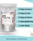 DTF Powder 35.2Oz/ 1000G - White Hot Melt Adhesive Powder, for DTF Transfer Film Printing, for All DTF Printer & DTG Printer