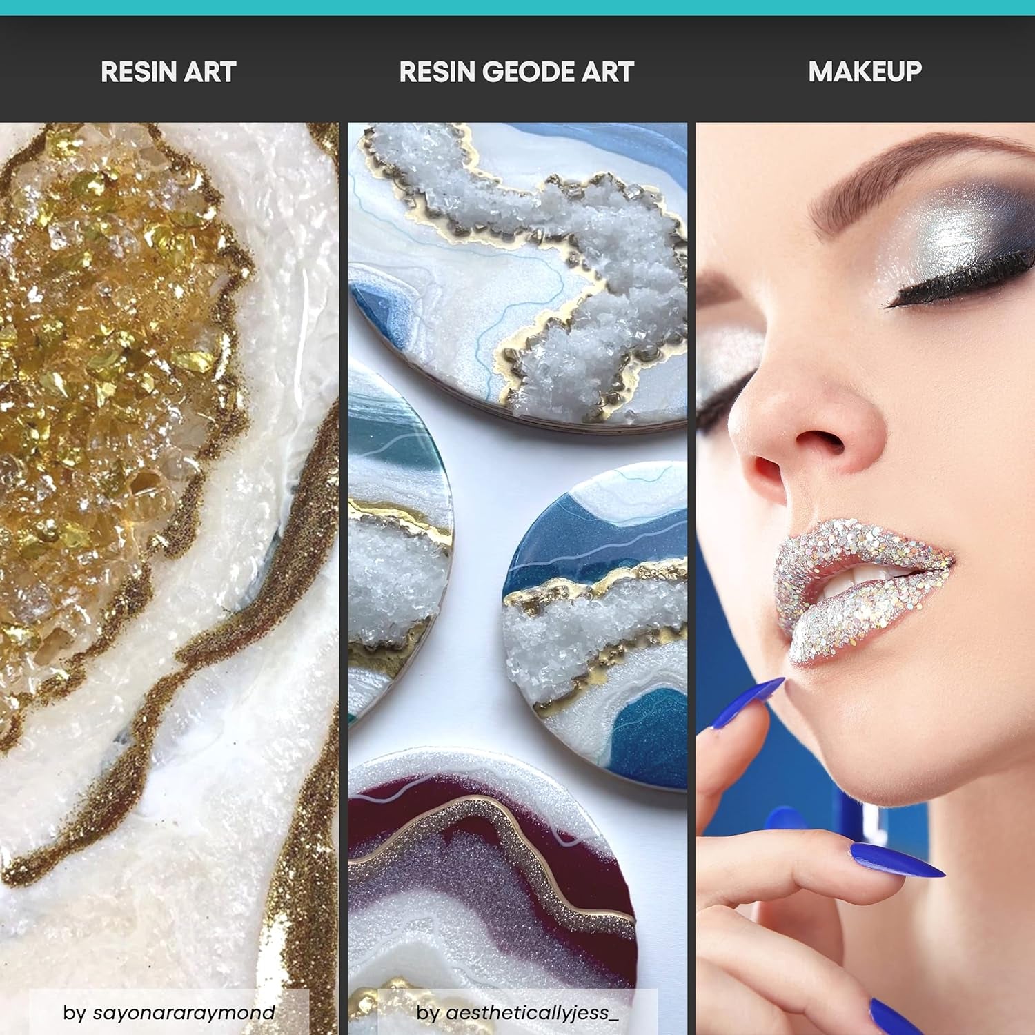 White Pearl Mica Powder - 50G - White Resin Pigment - White Mica Powder for Epoxy Resin Art - White Epoxy Pigment and UV Resin Dye - Mica Powder for Epoxy Resin - Resin Powder Pigment