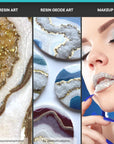 White Pearl Mica Powder - 50G - White Resin Pigment - White Mica Powder for Epoxy Resin Art - White Epoxy Pigment and UV Resin Dye - Mica Powder for Epoxy Resin - Resin Powder Pigment