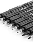 Ultra Fine Tip Pens,Writing Pens,0.25Mm,Fine Point,No Bleed,Art Markers for Drawing,Bible,Manga,6 PCS,70320
