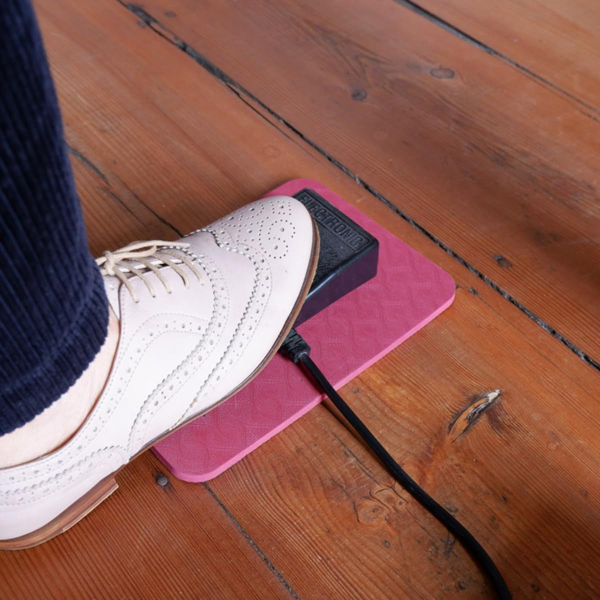 Sewing Machine Pedal Mat | No Slip Rubber Keeps Pedal in Place | Sewing Accessory | 7” X 10”