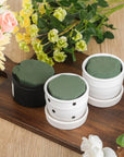 Floral Foam Blocks, Flower Foam 3 Pack, 7.5 * 3.4 * 2.2In Green Foam for Flower Arrangement Dry & Wet Floral Foam for Fresh Flowers Artificial for Diys, Arts, Crafts & Weddings