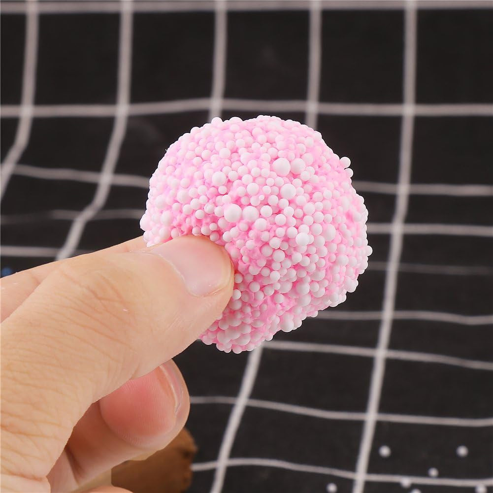 80000 Pieces Mini Foam Balls for DIY and Slime Supplies White Foam Beads 2-3Mm for Art Homemade Slime, Wedding and Party tions