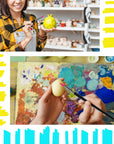 Professional Silicone Rubber Tip Paint Pens Brushes，5Pcs Silicone Paint Brush，Silicon Color Shapers Brushes，Rubber Paint Brush，Silicone Artist Brushes，Flexible Clay Sculpture Tools （Size 8）