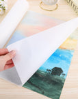 Tracing Paper Roll 12In X 25Yd, White Trace Paper Pattern Paper Translucent Tracing Paper for Sewing, Drawing, Sketching, Gift Wrapping
