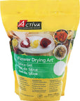 Art Silica Gel, 4 Pounds Flower Drying Compound, White