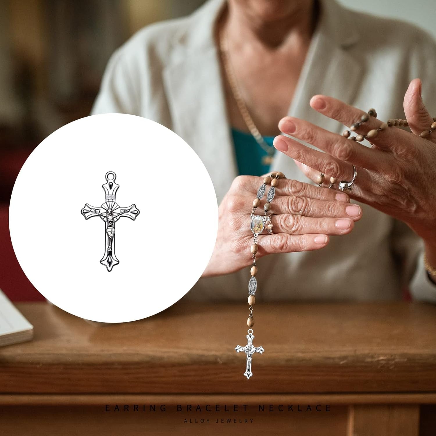 100Pcs Antique Silver Plated Cross Charms Pendant DIY Bracelets Necklace Jewelry Making Craft Wholesale 37Mmx21Mm(A282)