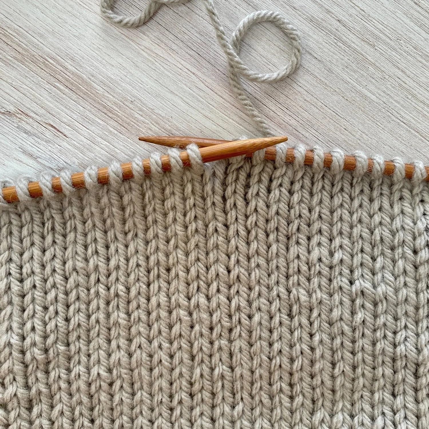 Lion Brand Hue + Me Yarn for Knitting, Crocheting, and Crafting, Bulky and Thick, Soft Acrylic and Wool Yarn, Salt, (1-Pack)