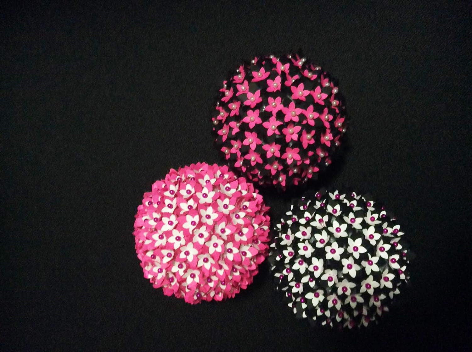 480 Pieces Multicolor Sewing Pins Straight Quilting Pearl Head Pins for Christmas and Other Crafts Making