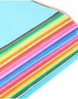 Spectra Deluxe Bleeding Art Tissue P0058506, 20 Assorted Colors, 20" X 30", 20 Sheets