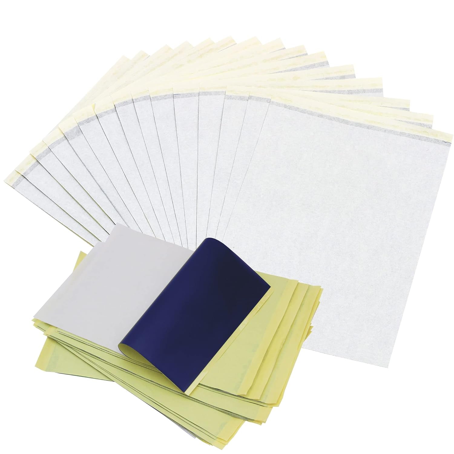 Tattoo Transfer Paper 35 Sheets for Tattooing to Skin, 4 Layers Premium Thermal Stencil Diy, A4 Size (PACK of 35)