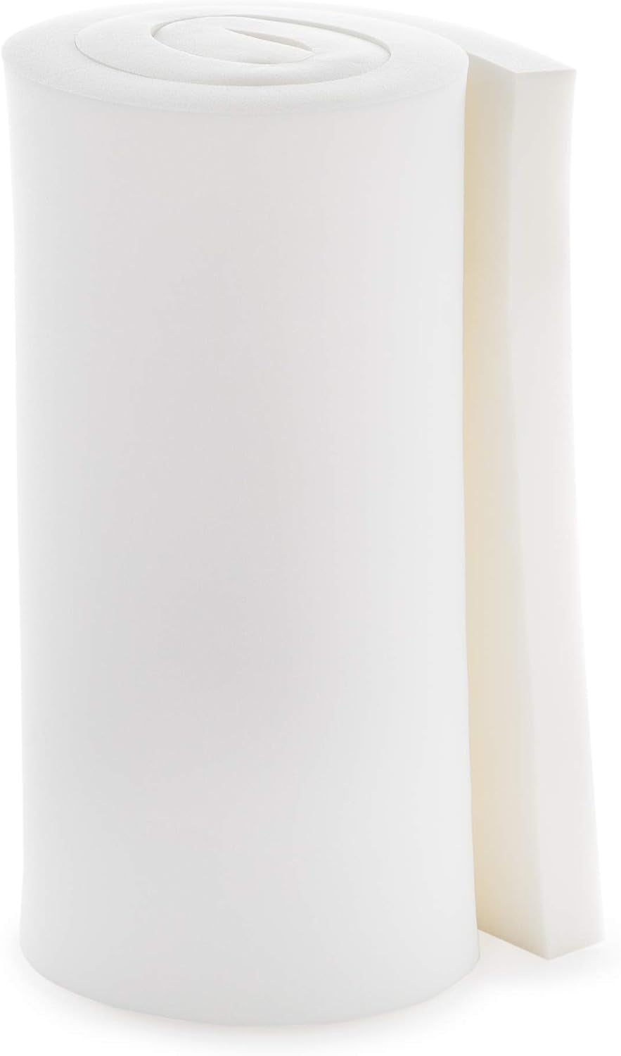 High Density Cushion Craft Foam - Perfect for Chairs, Sofas, Headboards, and DIY Projects, 2&quot; X 24&quot; X 72&quot;, White