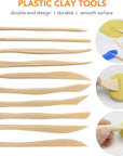 Polymer Clay Tools, 30PC Modeling Clay Tools, Ceramics Clay Sculpting Kit, Air Dry Clay Tool Set, Baking, Carving, Drawing, Dotting, Molding, Painting