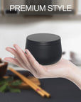 8Oz Candle Tins 24 Pieces,Candle Jars Candle Containers with Lids, 8 Oz, for Candles Making, Arts & Crafts, Storage, and Gifts (Black 12Pcs+Gold 12PCS)