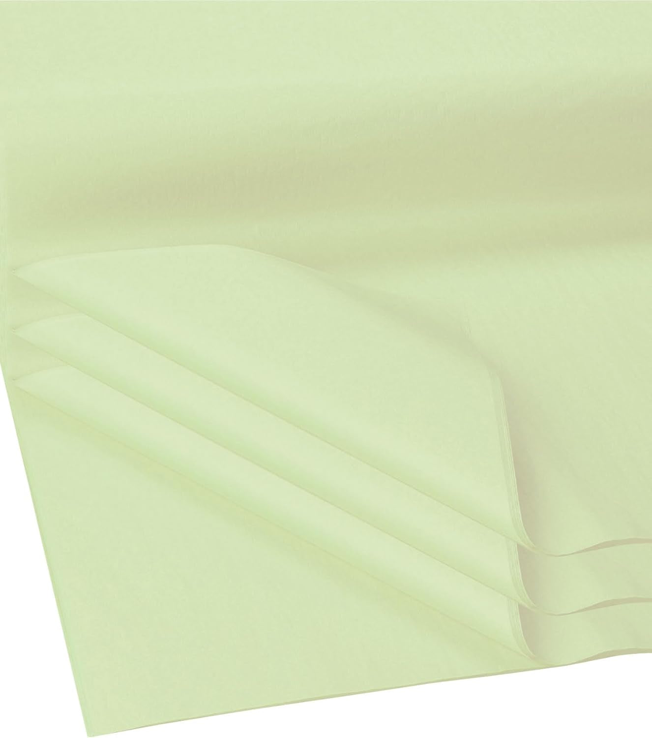Gift Wrap Tissue Paper | Size: 15 Inch X 20 Inch | Count: 100 Sheets (Green)
