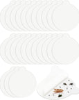 25 Pack 4.3 Inches Replacement Glue Boards, Refillable Glue Boards round Sticky Fits Most Models Indoor Outdoor Lamp, Replacement Sticky Glue Pads for Katchy, Fenun, FVOAI, MOAHUNT