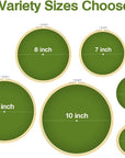 6 Pieces Embroidery Hoop Set Circle Cross Stitch Hoop Ring 4 Inch to 10 Inch for Embroidery and Cross Stitch