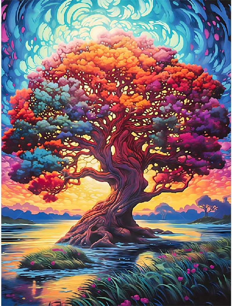 Diamond Painting Kits for Adults, Full Drill 5D Diamond Painting by Number Kits for Home Wall Decor, Diamond Art Kits B10514, DIY 5D Diamond Painting Chicken (12 X 16Inch)