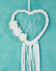 20 Pieces Metal Dream Catcher Rings Circle Heart Moon Shaped Catcher Rings Macrame Hoop Rings for DIY Crafts Wedding Wreath Wall Hanging Decor