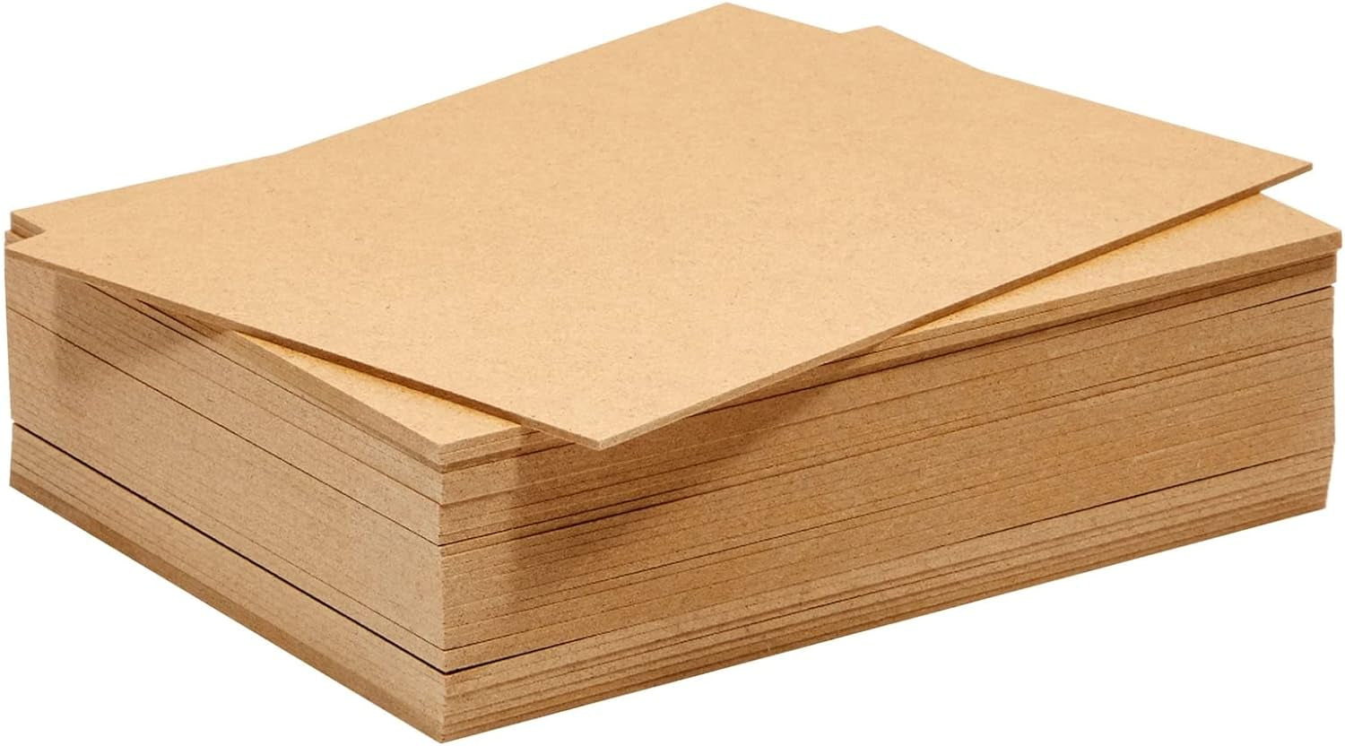30 Sheets Thin MDF Wood Boards for Crafts, 2Mm Medium Density Fiberboard (6 X 8 In, Brown)