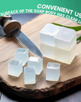 4LB Unscented Glycerin Soap Base DIY Handmade Soap Moisturizing Melt and Pour Soap Base for Crafting, Vegetable Glycerin & Coconut Oil, Easy to Cut (White,4Lb)