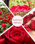 3Oz Dried Rose Petals - Dry Rose Petals Real Rose Petals Dried Organic for Rose Bath Spa Rose Quartz Candle Soap Making Wedding Confetti Resin Jewelry DIY Crafts Accessories