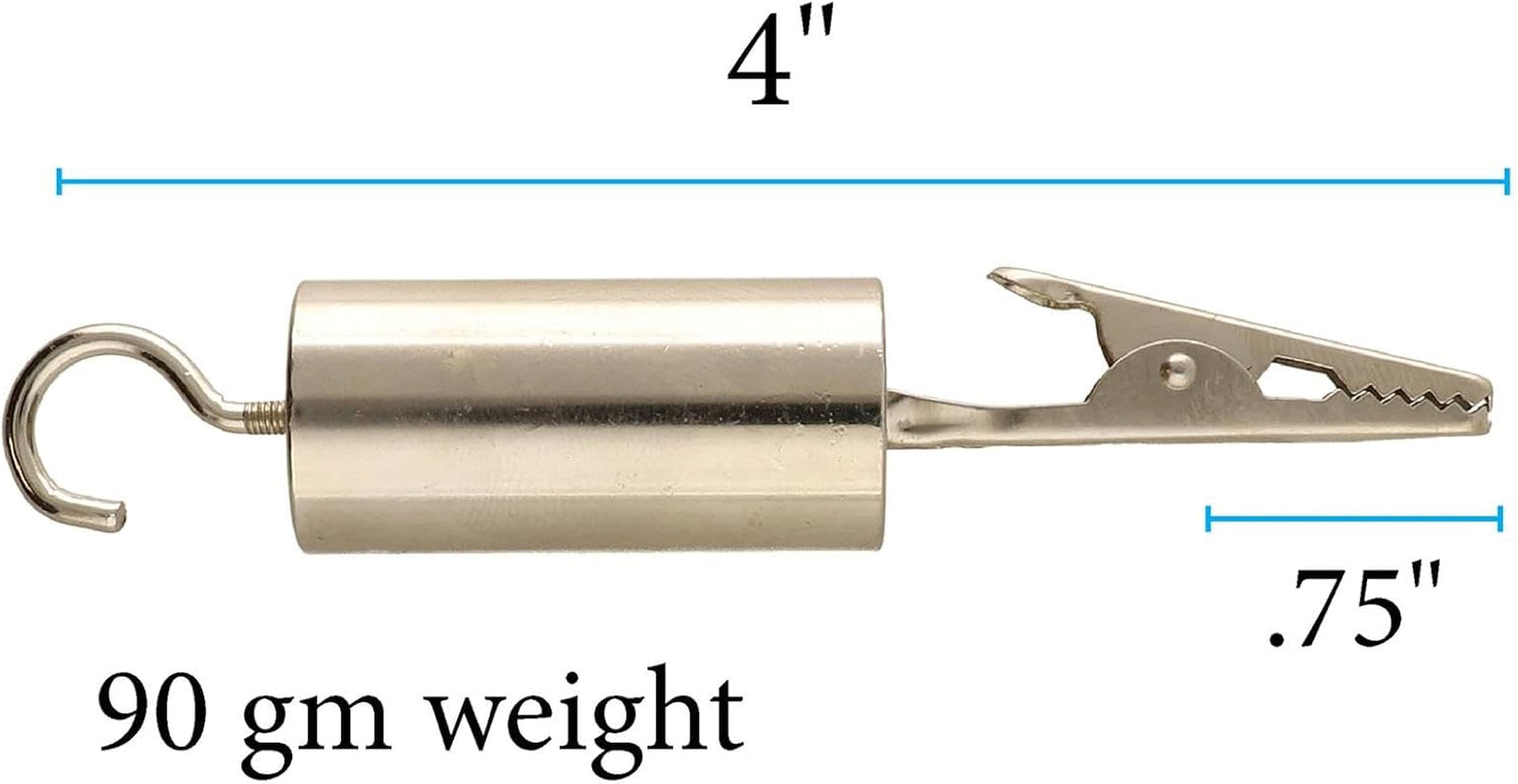 Kumi Lite Weight, 90Gm (3.1Oz), with Alligator Clip, Use When Creating Kumihimo Braids, for Consistent Tension When Braiding