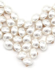 10Mm Mushroom Semicircle White Faux Pearl Buttons for Sewing, Shirts, Skirts, Wedding Dresses, Jewelry Decorations, DIY Crafts (40Pcs 10Mm(0.394Inch))