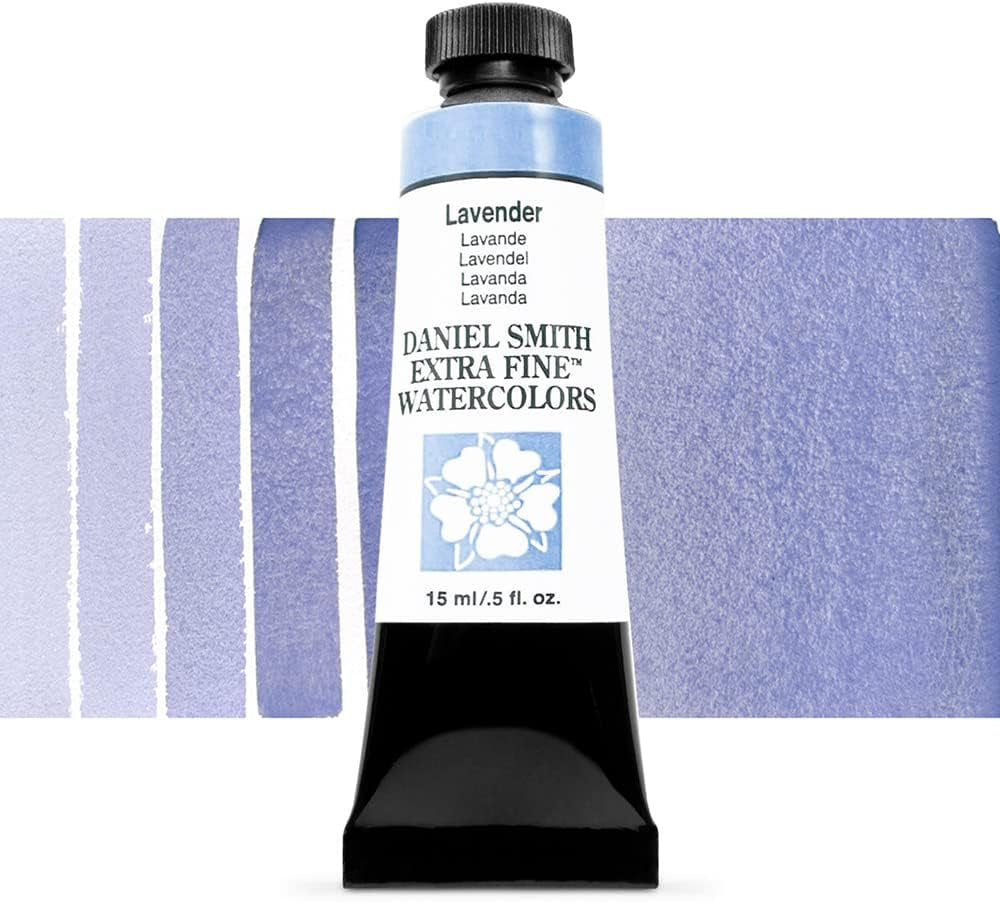 Extra Fine Watercolor 15Ml Paint Tube, Lavender, 0.5 Fl Oz (Pack of 1)