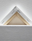 810-2 LARGE White 24" X 36" STRETCHED ARTIST CANVAS, Pack of 2, Gesso Primed - 100% Cotton Rectangular Canvases, 5/8" Profile, Art Supplies for Oil and Acrylic Painting