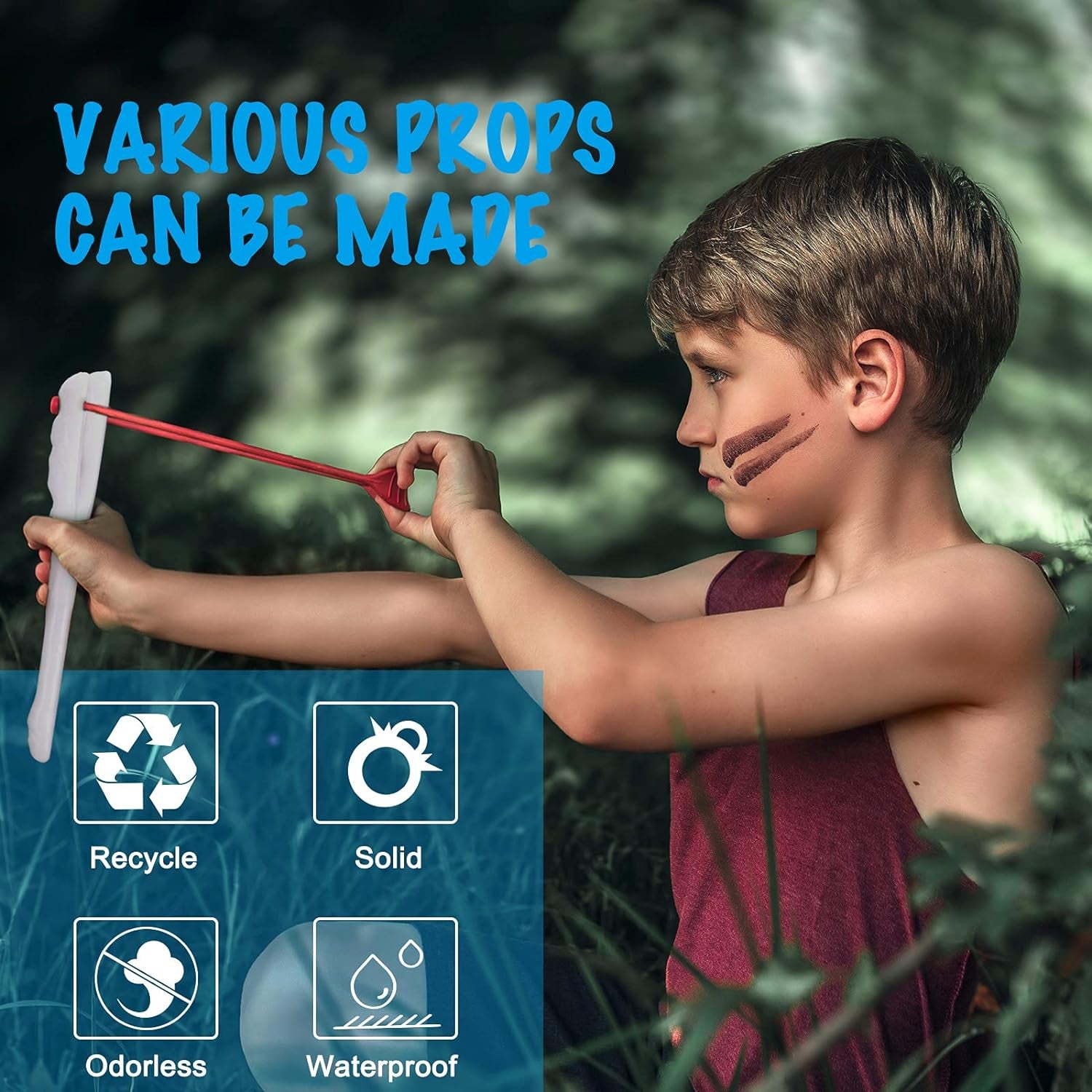 Moldable Plastic Clay, 1Lb/16Oz White Modeling Clay Thermoplastic Beads for DIY Modeling Making Creative Activity, Good Creating Teaching Kits for Adults or Kids