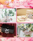 Wedding Bouquet Charm Bouquet Photo Charms Bridal Lacy Oval Bridal Charms You Are Always in My Heart DIY Bouquet Picture Charm for Wedding Memory Friend Gift