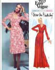 Vogue V2000H5 Misses' Wrap Dress Sewing Pattern Packet by Diane Von Furstenberg, Design Code V2000, Sizes 6-8-10-12-14