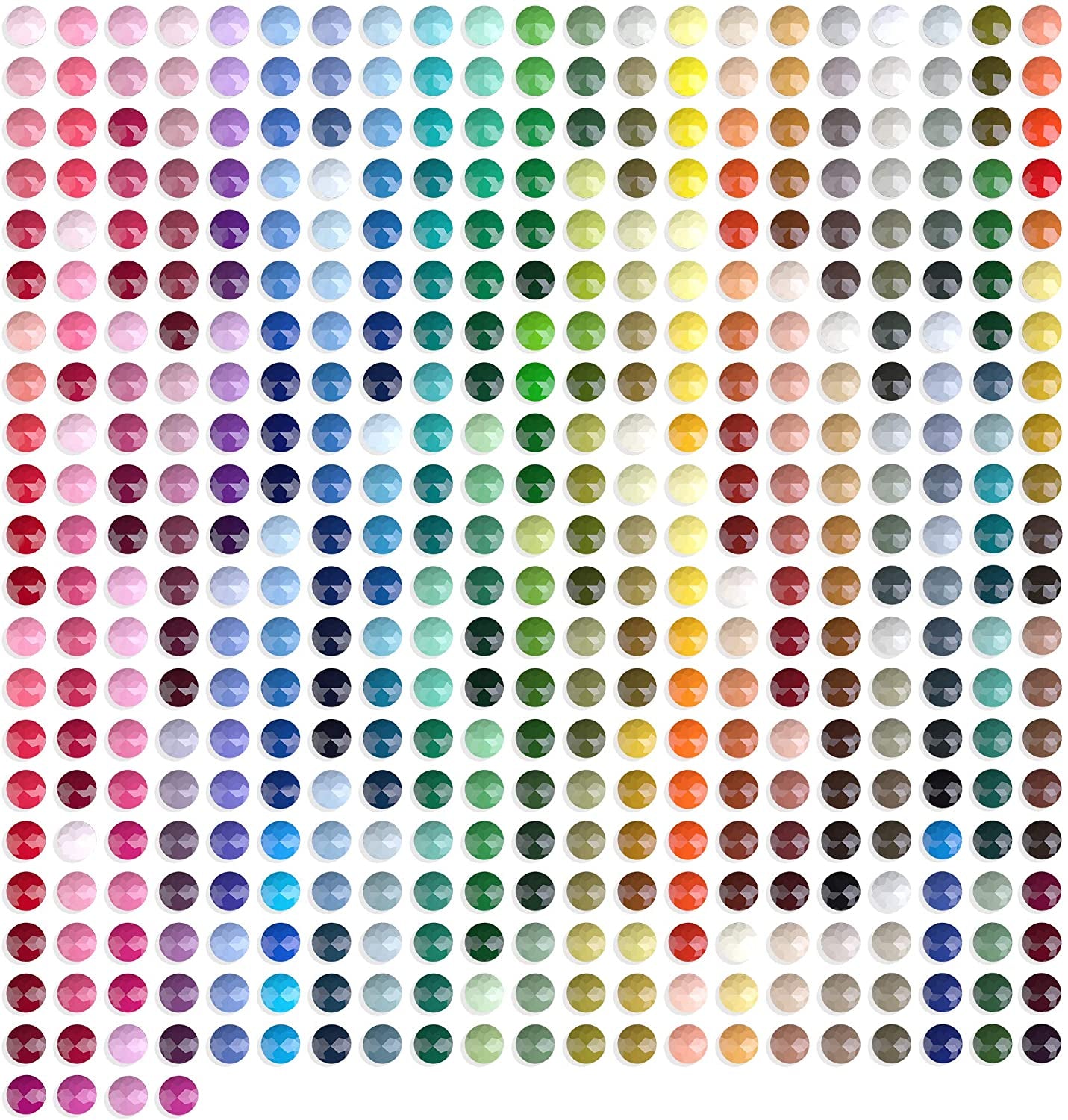 Beads for Diamond Painting Kit, 89000 Pieces 445 Colors Drills Sparkle Diamonds for Nails Diamond Art Crafts (Square Beads 200 Pcs per Bag)