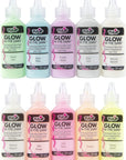 Dimensional Paint Kits 44417 Dfpt Multi 0.75Oz Glow 10Pk Arch, 0.75 Fl Oz (Pack of 10), as Detailed