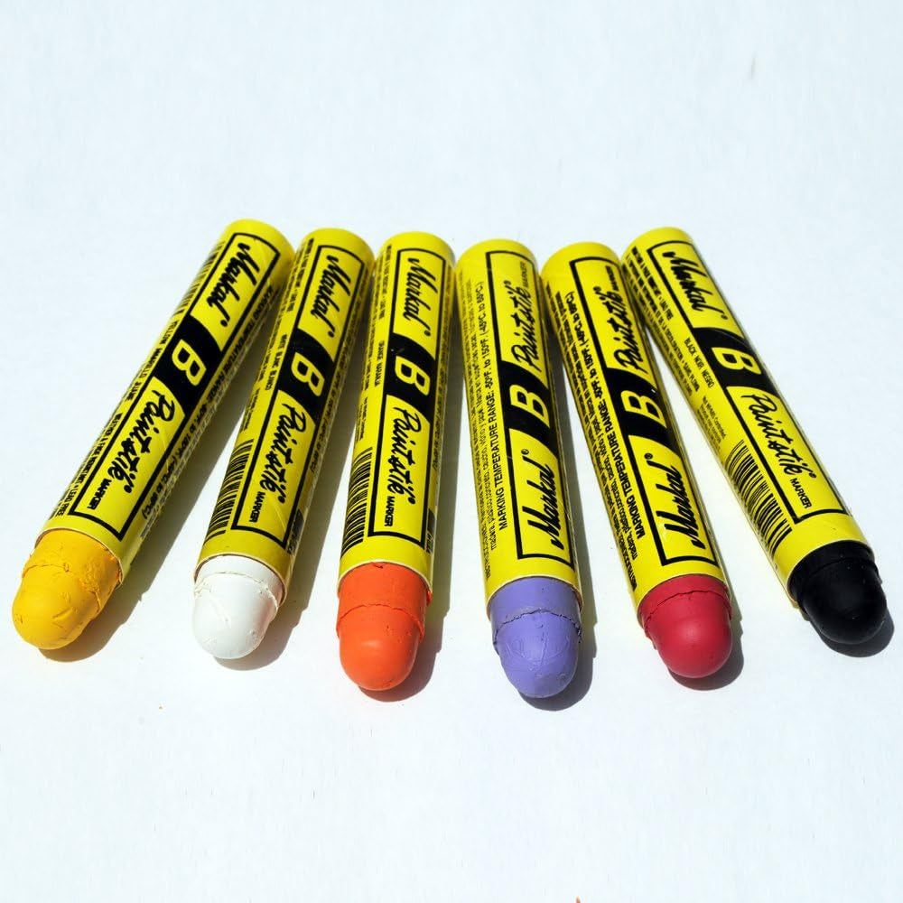 Solid Paint Hobo Marker Set of 6 Vibrant Colors