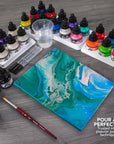 Bottle Black - Versatile Acrylic Drawing Ink for Artists and Students - Permanent Calligraphy Ink - Archival Ink for Illustrating and More