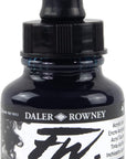 Daler-Rowney FW Acrylic Ink Bottle Paynes Grey - Versatile Acrylic Drawing Ink for Artists and Students - Permanent Calligraphy Ink - Archival Ink for Illustrating and More