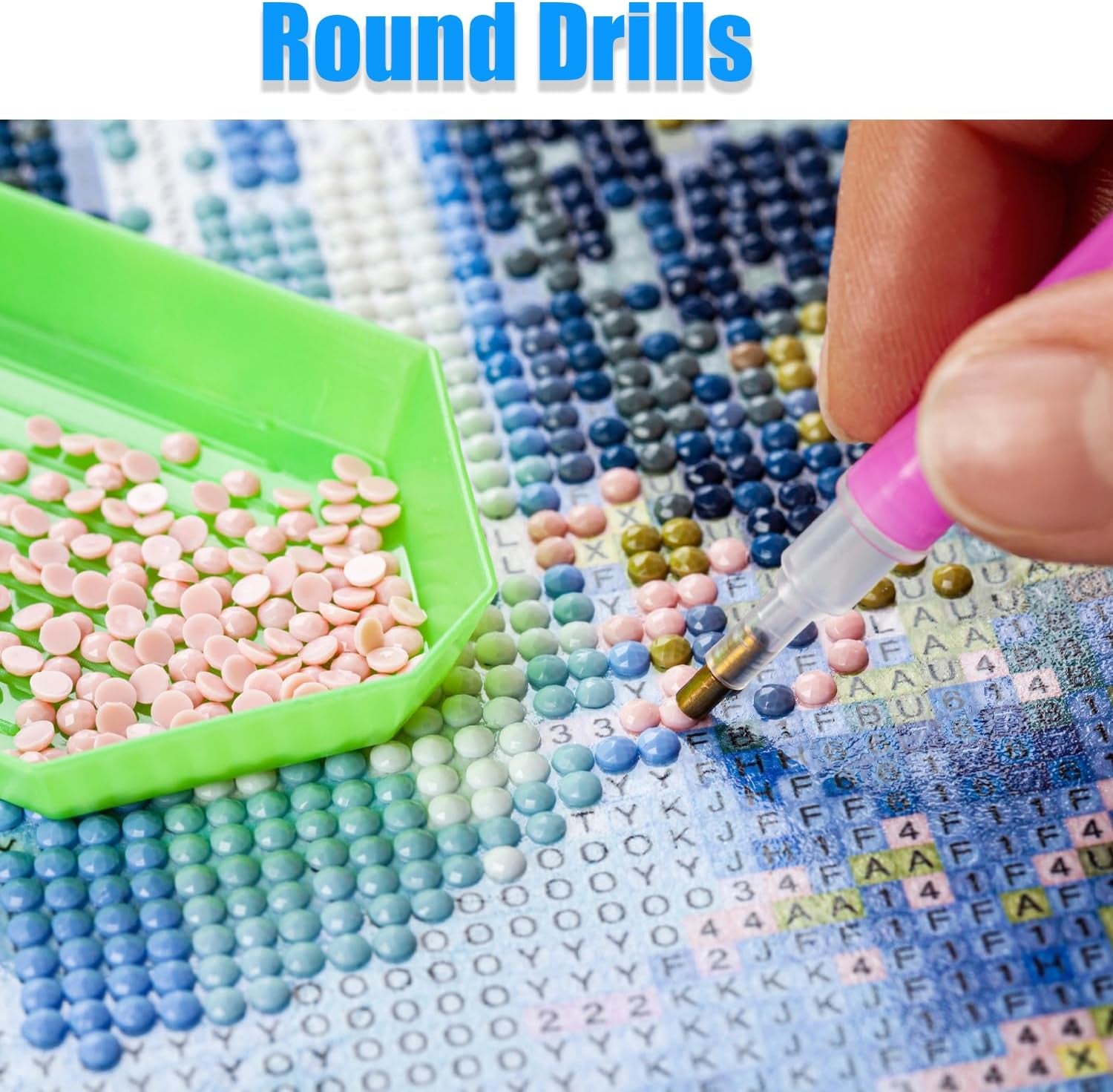 Diamond Art Painting Kits for Adults, Full Drill Diamond Dots Paintings for Beginners, round 5D Paint with Diamonds Pictures Gem Art Painting Kits DIY Crafts Kits 12X16Inch