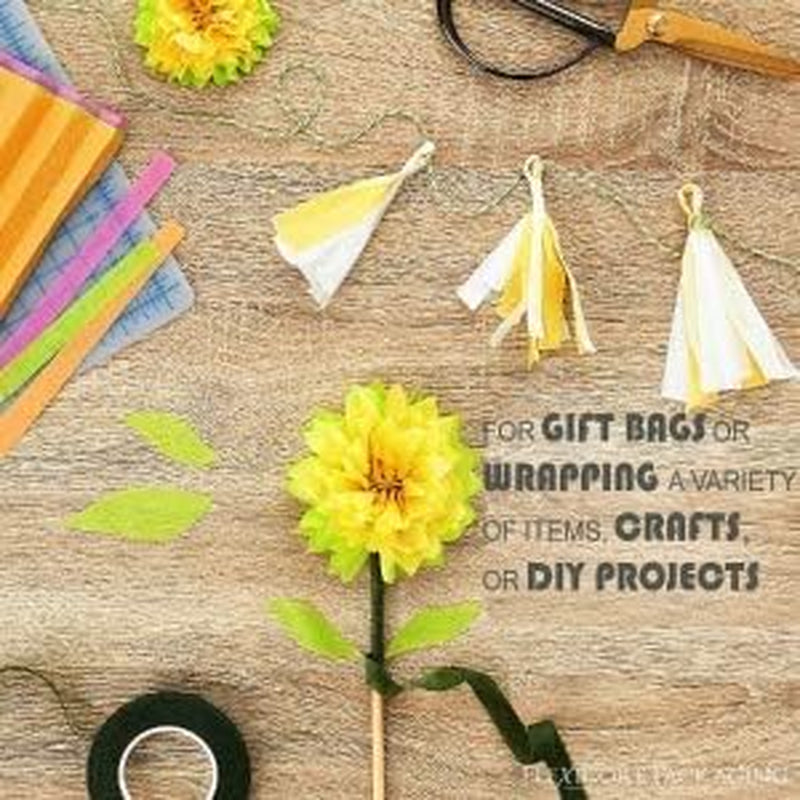 Gift Wrap Tissue Paper | Size: 15 Inch X 20 Inch | Count: 100 Sheets (Green)