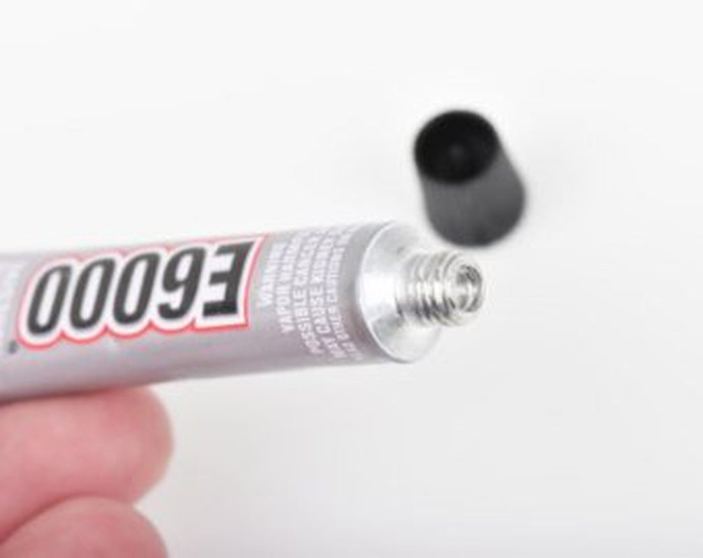 E6000 8-Pack 0.18 Ounce Bottles Industrial Strength Adhesive for Crafting and Pixiss Wooden Art Dotting Stylus Pens 5 Pcs Set - Rhinestone Applicator Application Kit