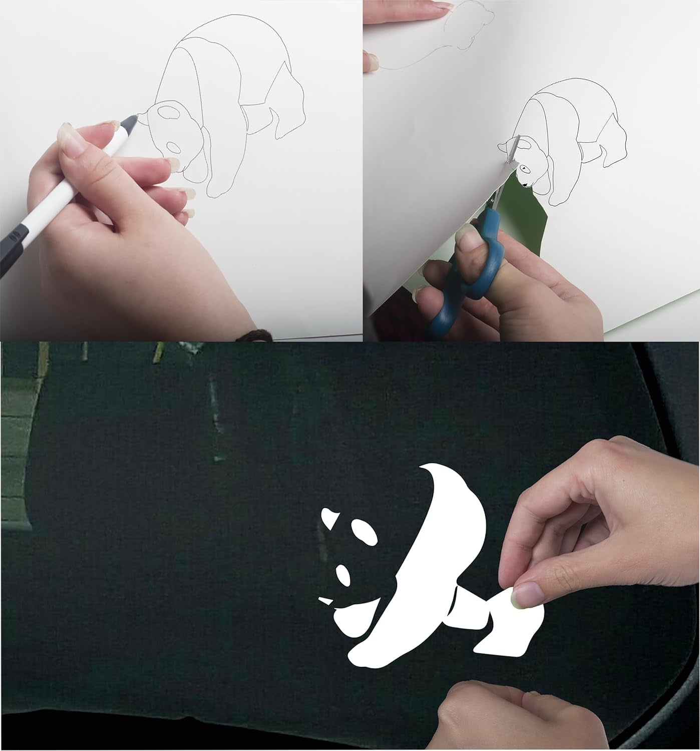 Permanent Adhesive Backed Vinyl Sheets 12" X 12" - 40 Sheets Assorted Colors Works with Cricut and Other Cutters