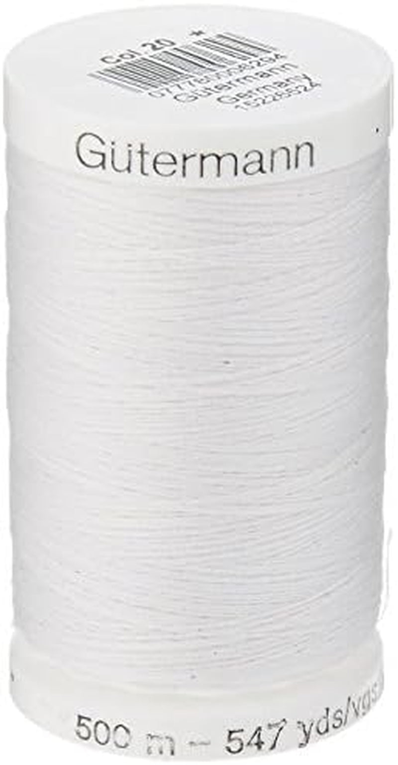 Sew-All, All Purposethread 547 Yards-Black  Thread 3 Pack (White)
