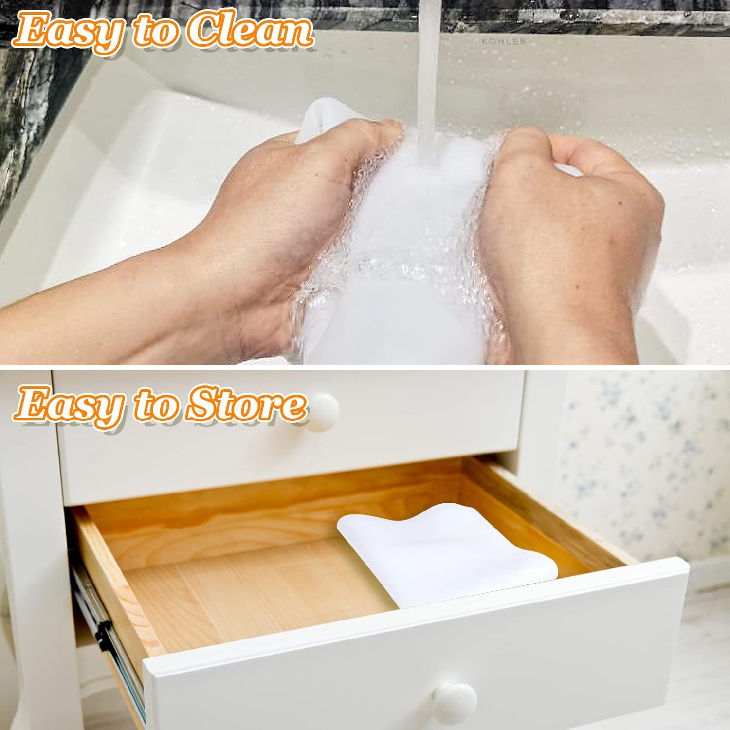 Large Silicone Mat, 23.4&quot;×15.6&quot; Clear Silicone Mat for Crafts, Play Dough Mat, Silicone Sheet for Resin Molds, Clay Mat, Silicone Mat for Epoxy Resin, Arts and Crafts, Medium Thickness 0.75 MM