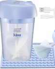 Upgraded Auto Resin Mixer, Hands-Free Easy Clean Epoxy Resin Mixer with Silicone Mixing Cup, Rechargeable Electric Epoxy Resin Mixer for 24Fl.Oz, for Epoxy Resin(Patented)