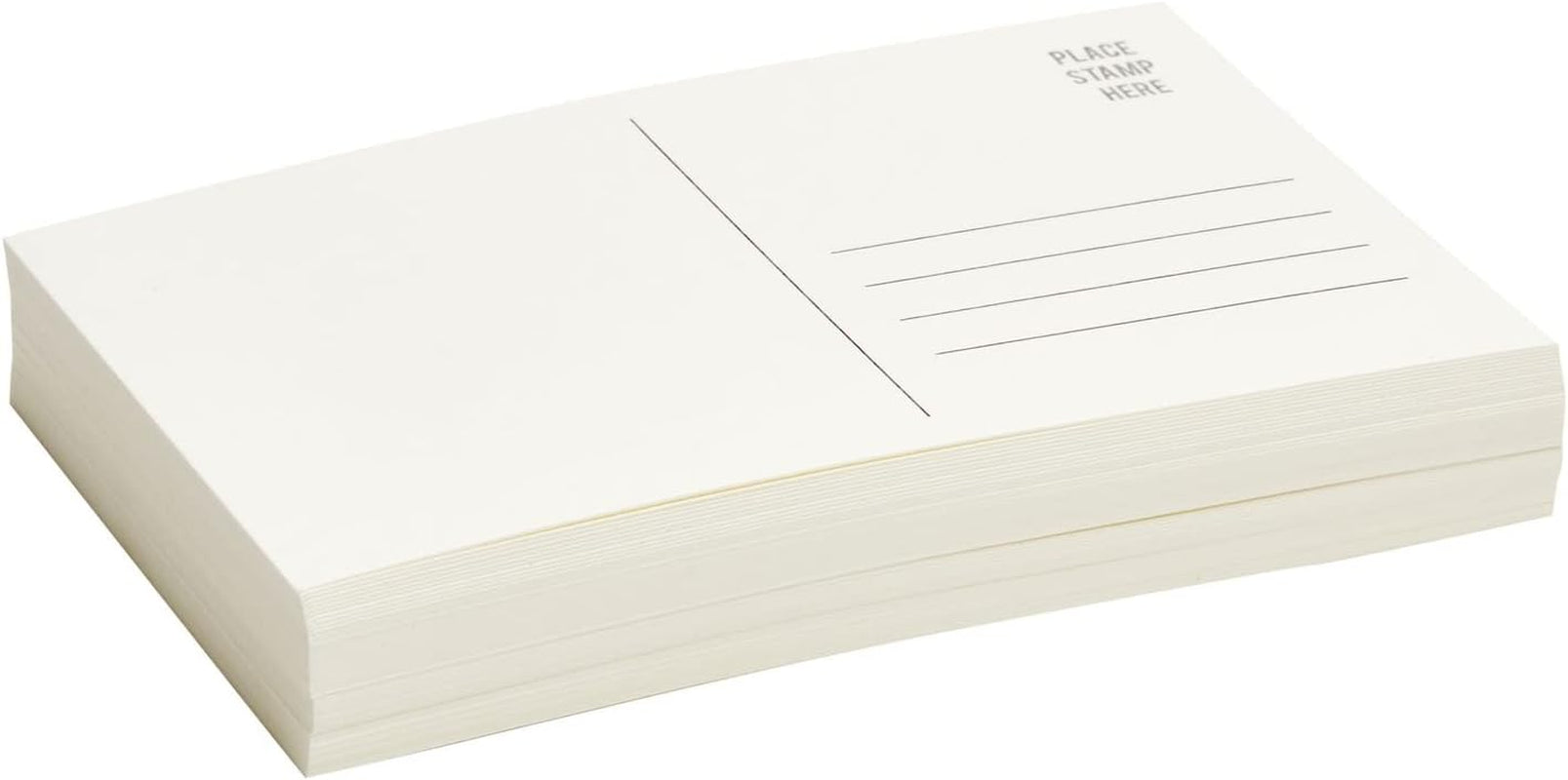 50 Pack Watercolor Postcards Blank, Bulk 4X6 Inch Cards to Paint, for Art, DIY (White, 300Gsm Cardstock)