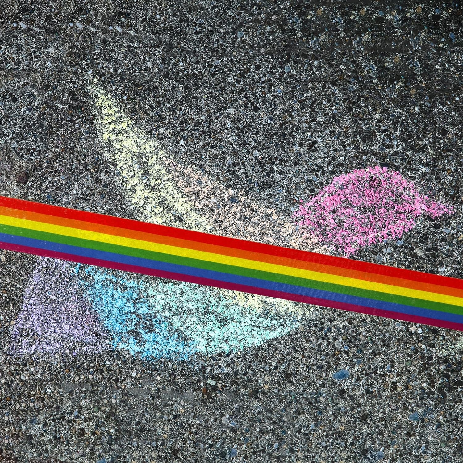 Duct Pride - Rainbow Tape | 1.88 in X 10 Yds a Roll | Vibrant Bright Colors | Easy to Tear by Hand | Arts &amp; Crafts | DIY Projects | Gay Progress Stripe Flag LGBTQ+ Parade Gift Decorations
